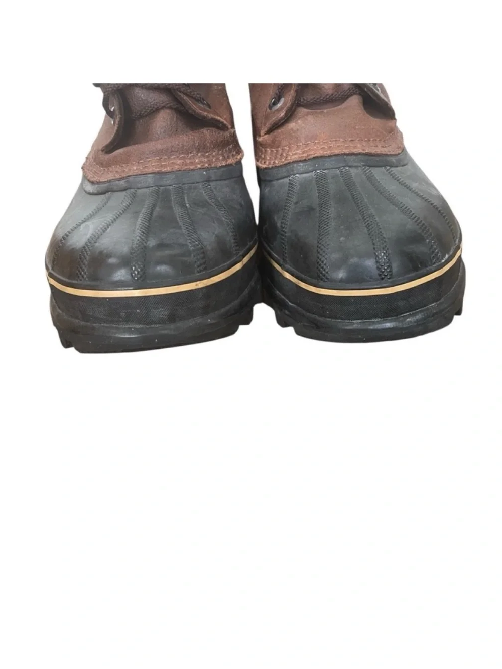 Sorel Men’s Vintage Maverick Leather and Rubber Winter Waterproof Snow Boots 11